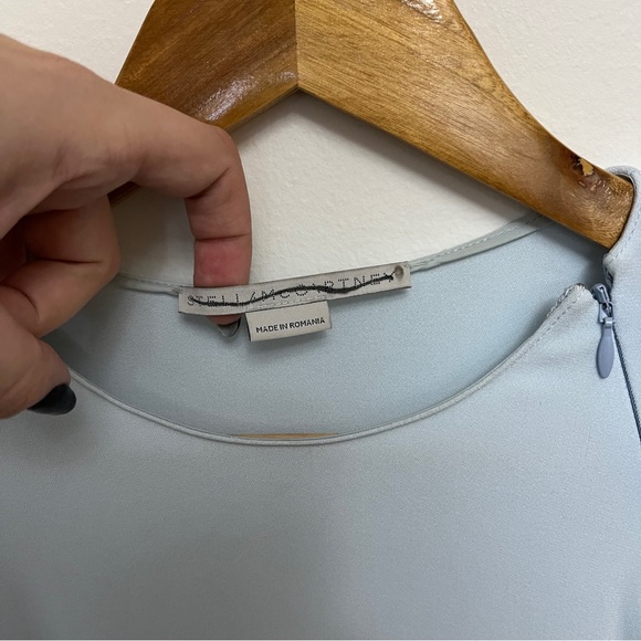 Stella McCartney Stretch Crepe Cape Dress Size 38 US 2-4 NWOT - Picture 9 of 14